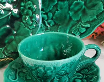 Vintage Dick Knox Pottery - Made in California - Majolica - 4