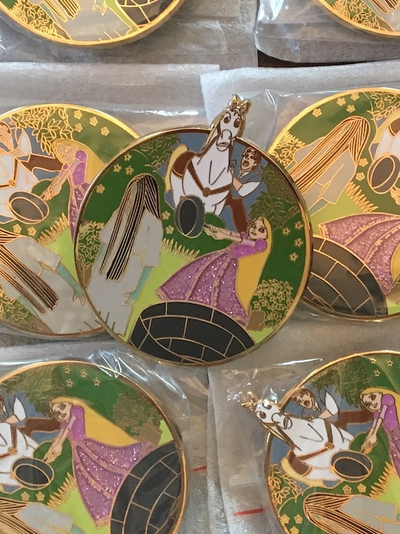 Rapunzel and Flynn Hard Enamel Pin on Pin Fantasy Pin -  Portugal