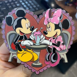 Soda Shoppe Love 3.5”-3mm thick Fantasy Hard Enamel Pin LE30