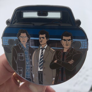 LAST ONE Scoobynatural 3” Fantasy Hard Enamel Pin