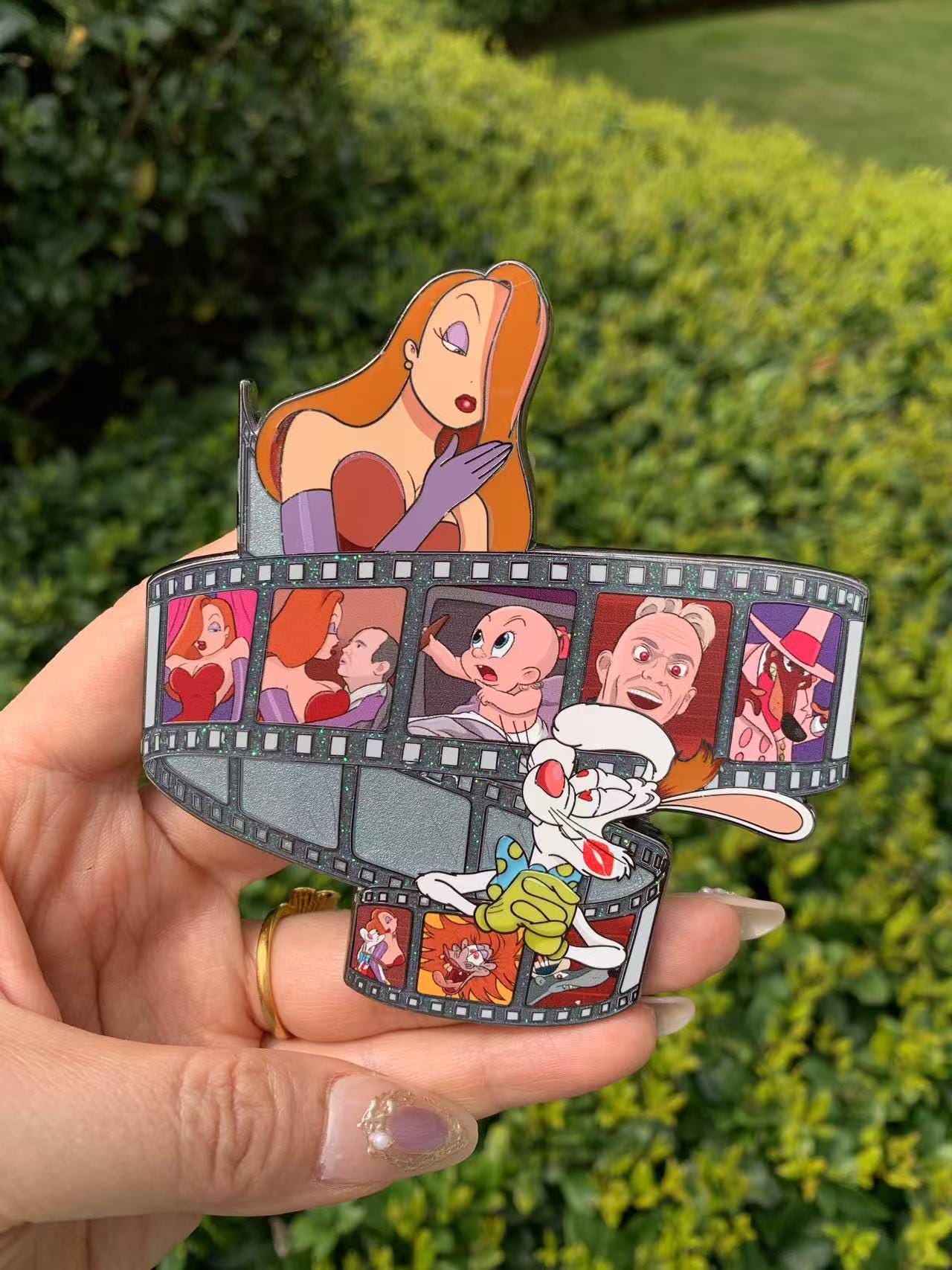 Jr Rabbit Jules J/R Rabbit Filmstrip Series 4”-3mm Thick Fantasy Hard Enamel Pin - Etsy