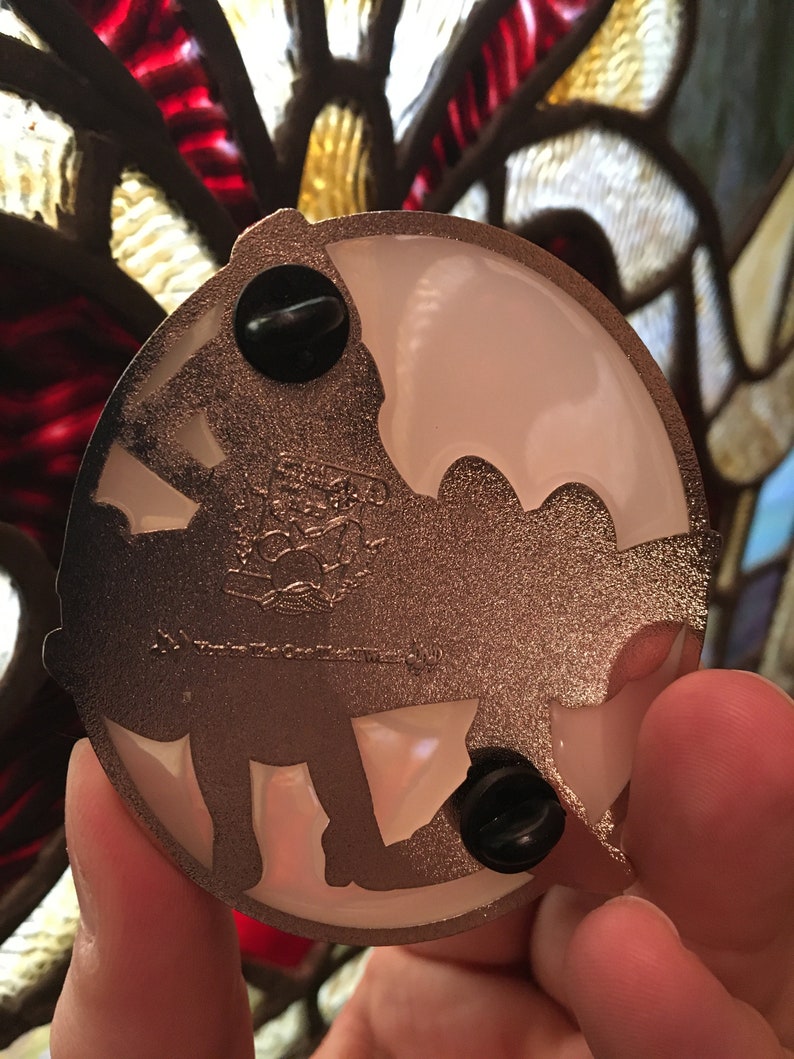 Greased Rabbits LE25 3\u201d Hard Enamel Pin