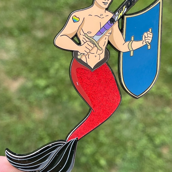 Szpilka syreny Prince Phillip o grubości 4”-3 mm