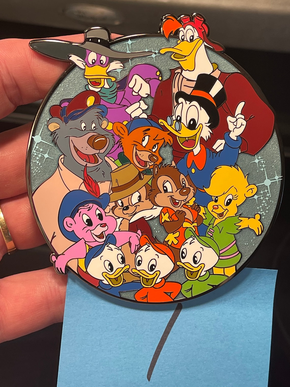 Final 3 Disney Afternoon 4 Fantasy Cluster Pin Etsy