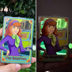 Pre-Sale SD The Empress Fantasy Inspired 4”-3mm Thick Hard Enamel Pin With GITD Special Effects