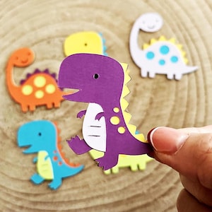 Stansvormen dinosaurus: set van 12, aangepast formaat