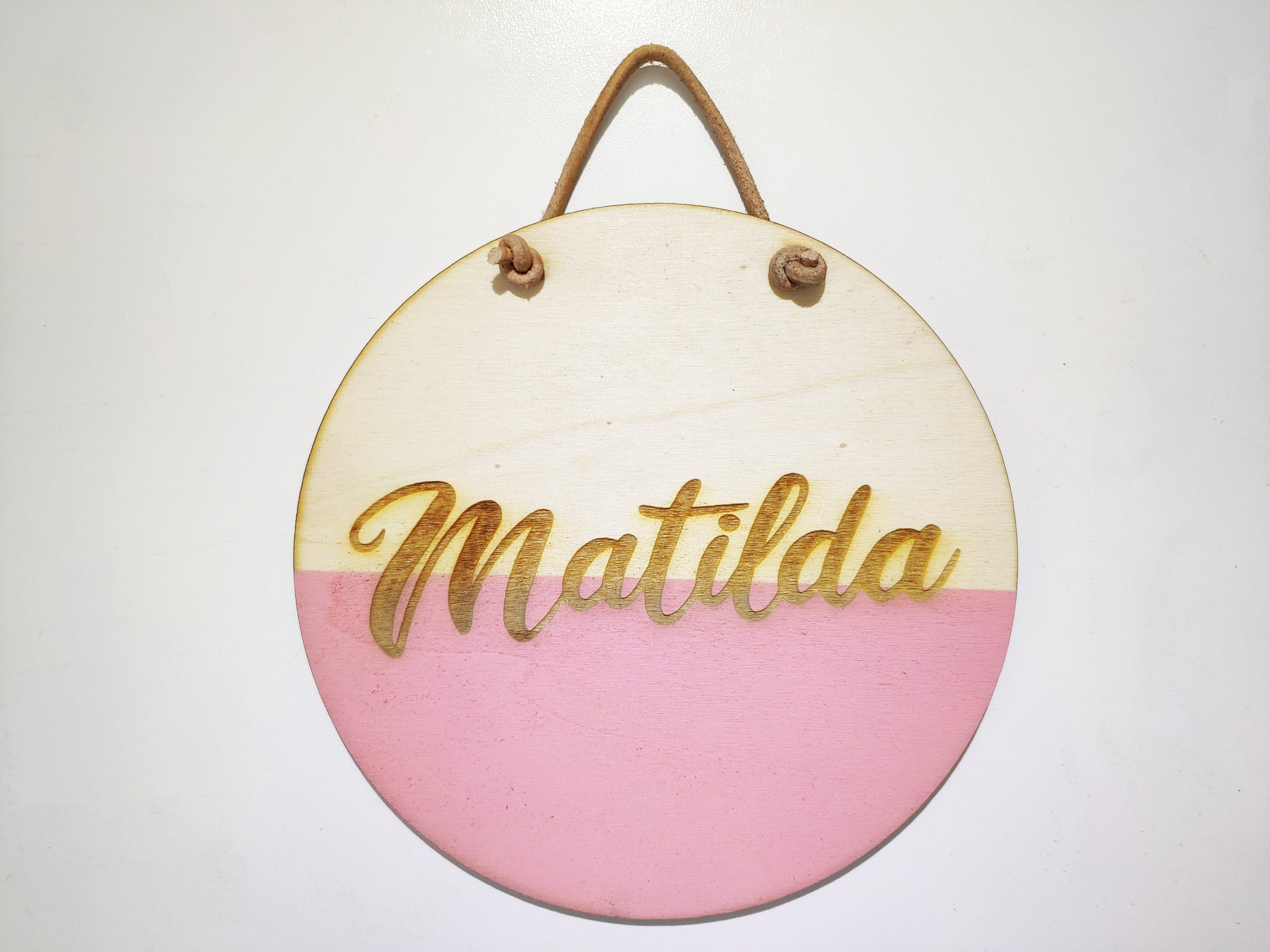 Name Plate for the Nursery Gift Wooden Sign Personalized Etsy