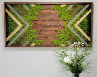 Moss wall art-2