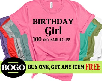 100th birthday shirt ideas