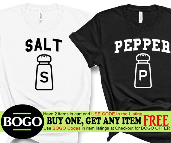 salt and pepper shirts for halloween