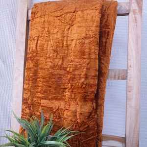 Velvet   Throw Blanket | Cinnamon Throw Blanket | Velvet Sofa Throw