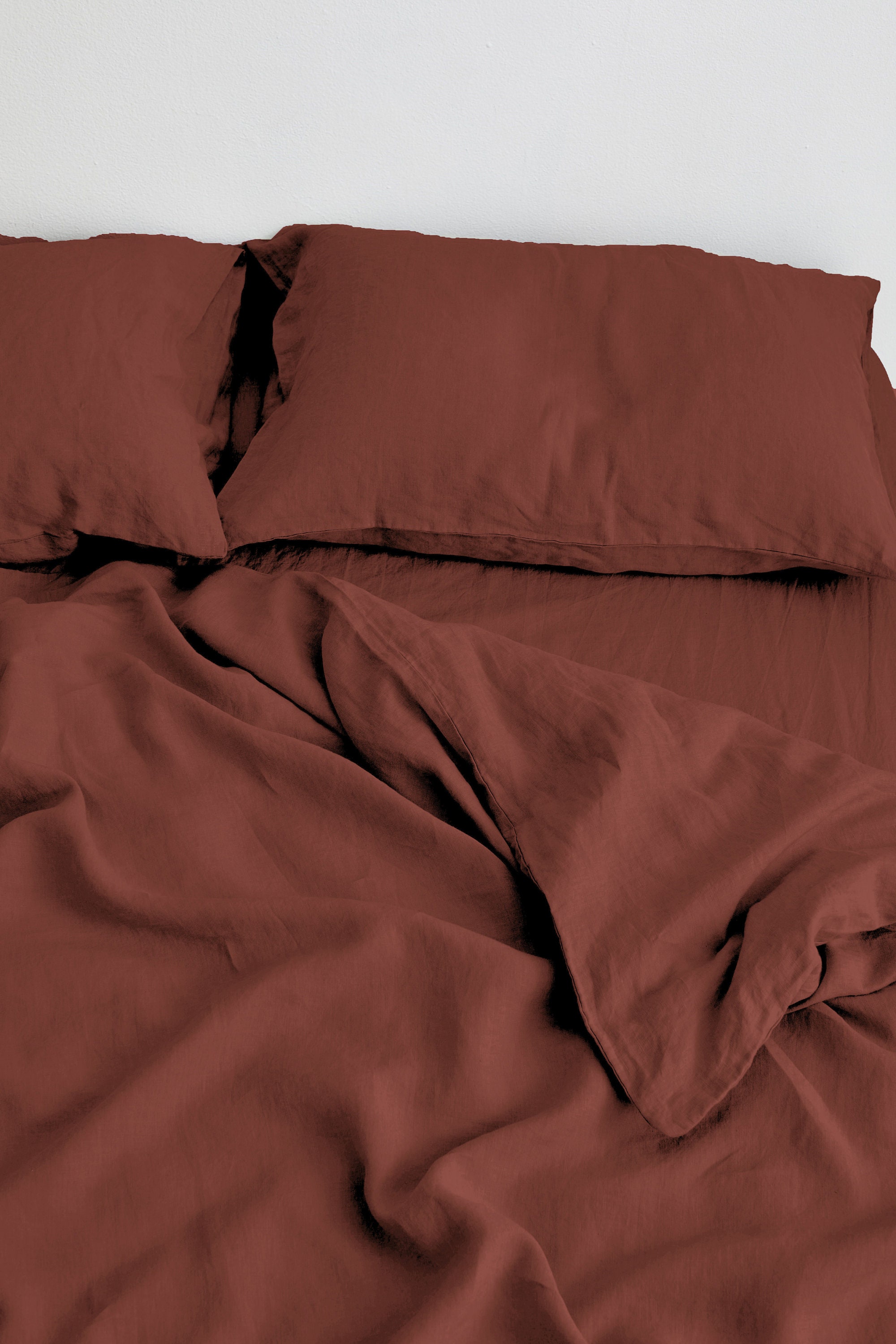 Linen 100 Pure Duvet Cover/brown Duvet Cover/bedspread Etsy UK