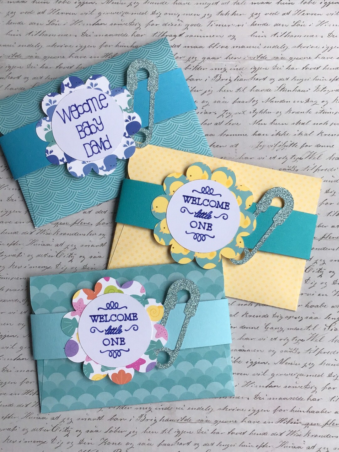 Baby Boy Gift Card Holder / Baby Diaper Gift Card Holder / Gift for Newborn Baby Boy Etsy