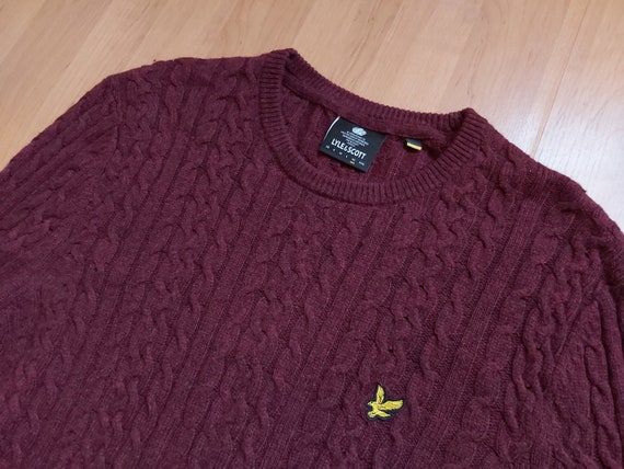 Vintage Y2K Lyle \u0026 Scott Cable Knit 