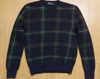 tartan sweater