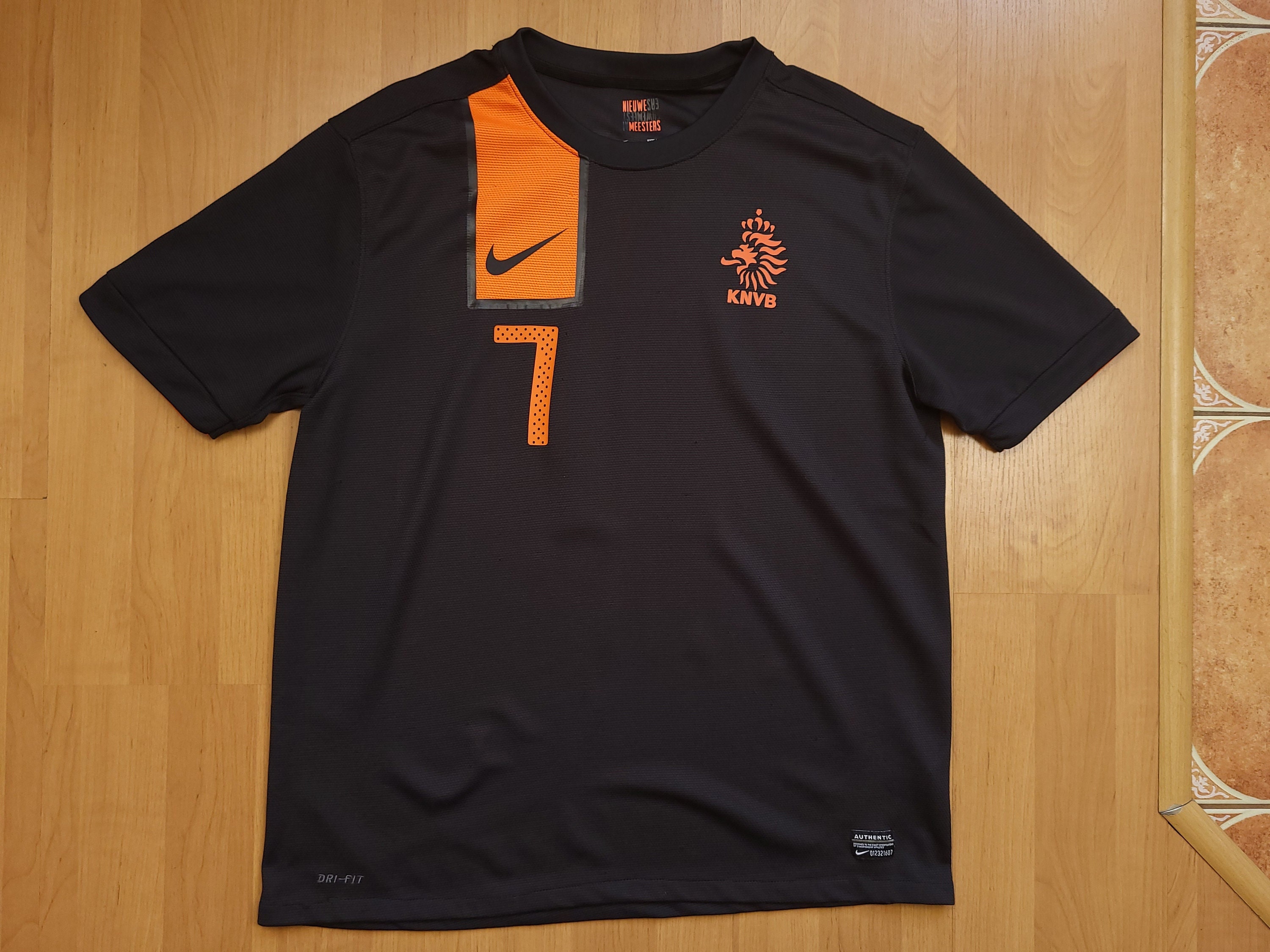 Republiek ontvangen Kenia Euro 2012 Nike Nederland Dirk Kuyt 7 Uit Voetbalshirt Holland - Etsy België