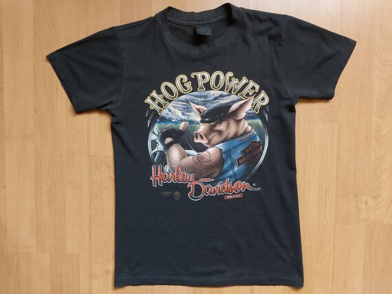 Rare Vintage 1988 Harley Davidson 3D Emblem Hog Power - Etsy