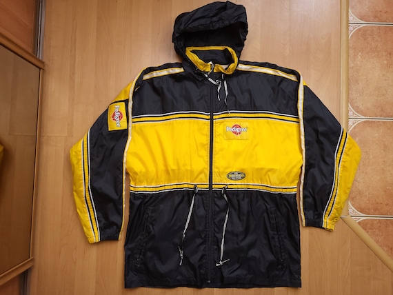 ヴィンテージ Jako x Pedigree ジップアップ フード付きジャケット