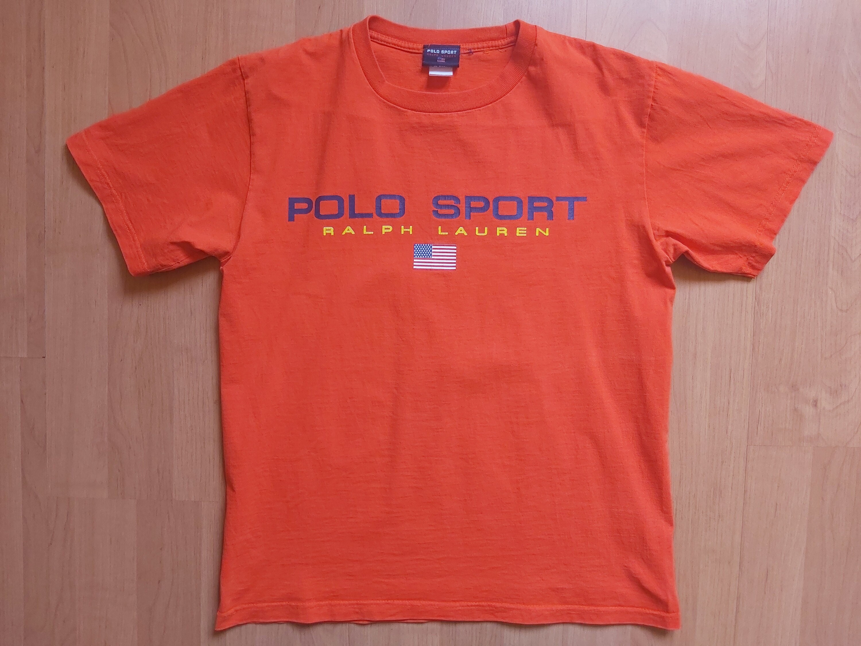Vintage Polo Sport Ralph Lauren Spell Out Men's T-shirt - Etsy