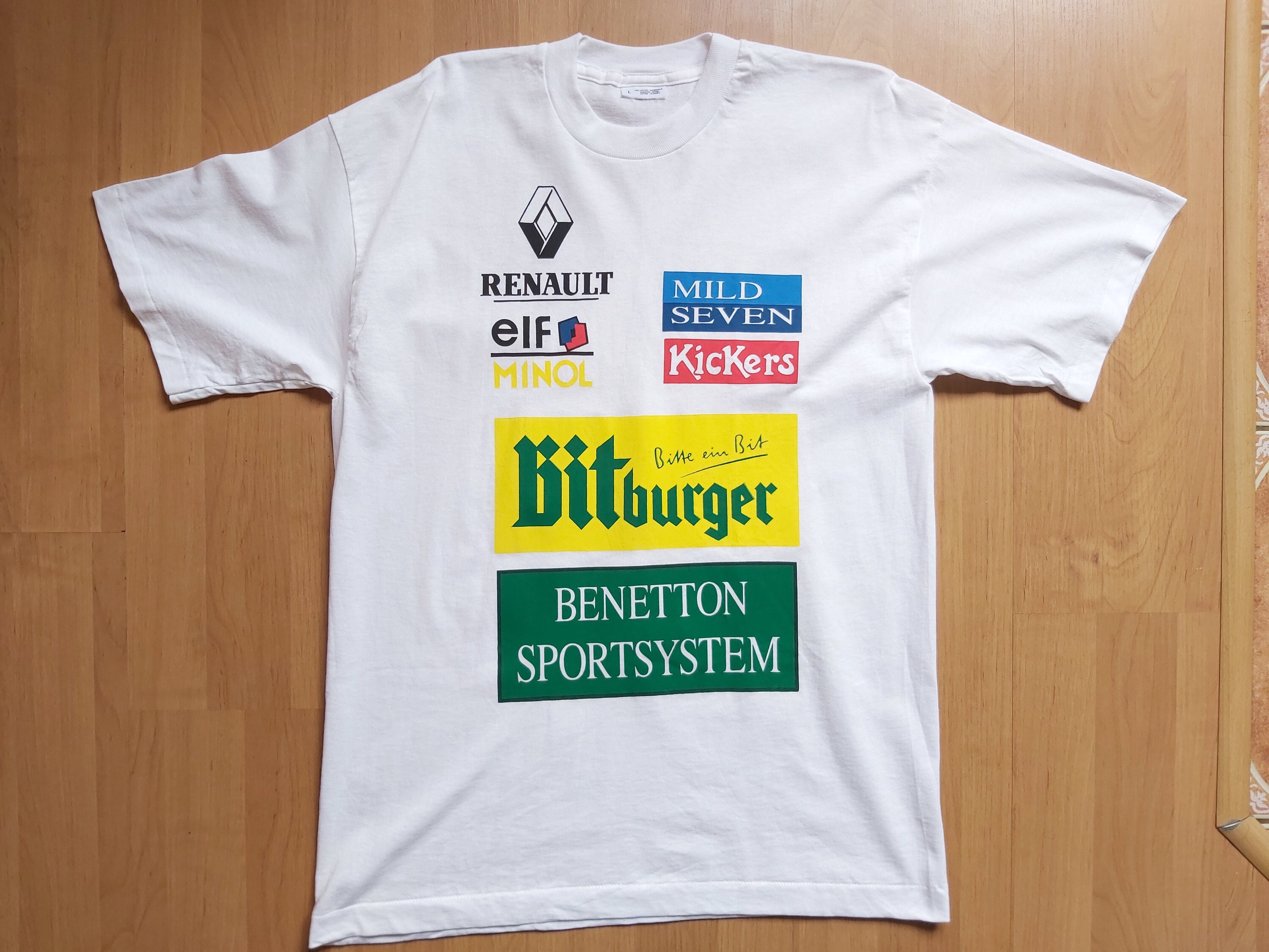 Vintage 1994 1995 Michael Schumacher World Champion Benetton
