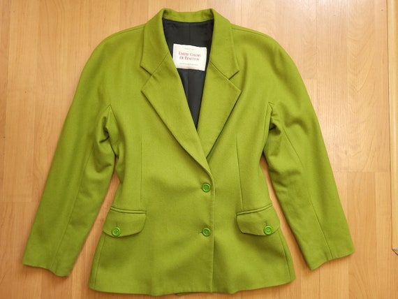 Benetton green jacket hot sale