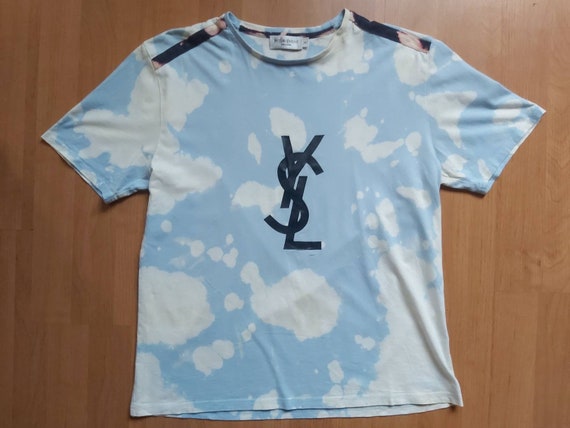 Vintage Yves Saint Laurent YSL Custom Made Tie Dye Vintage Yves Saint Laurent YSL Custom Made Tie Dye