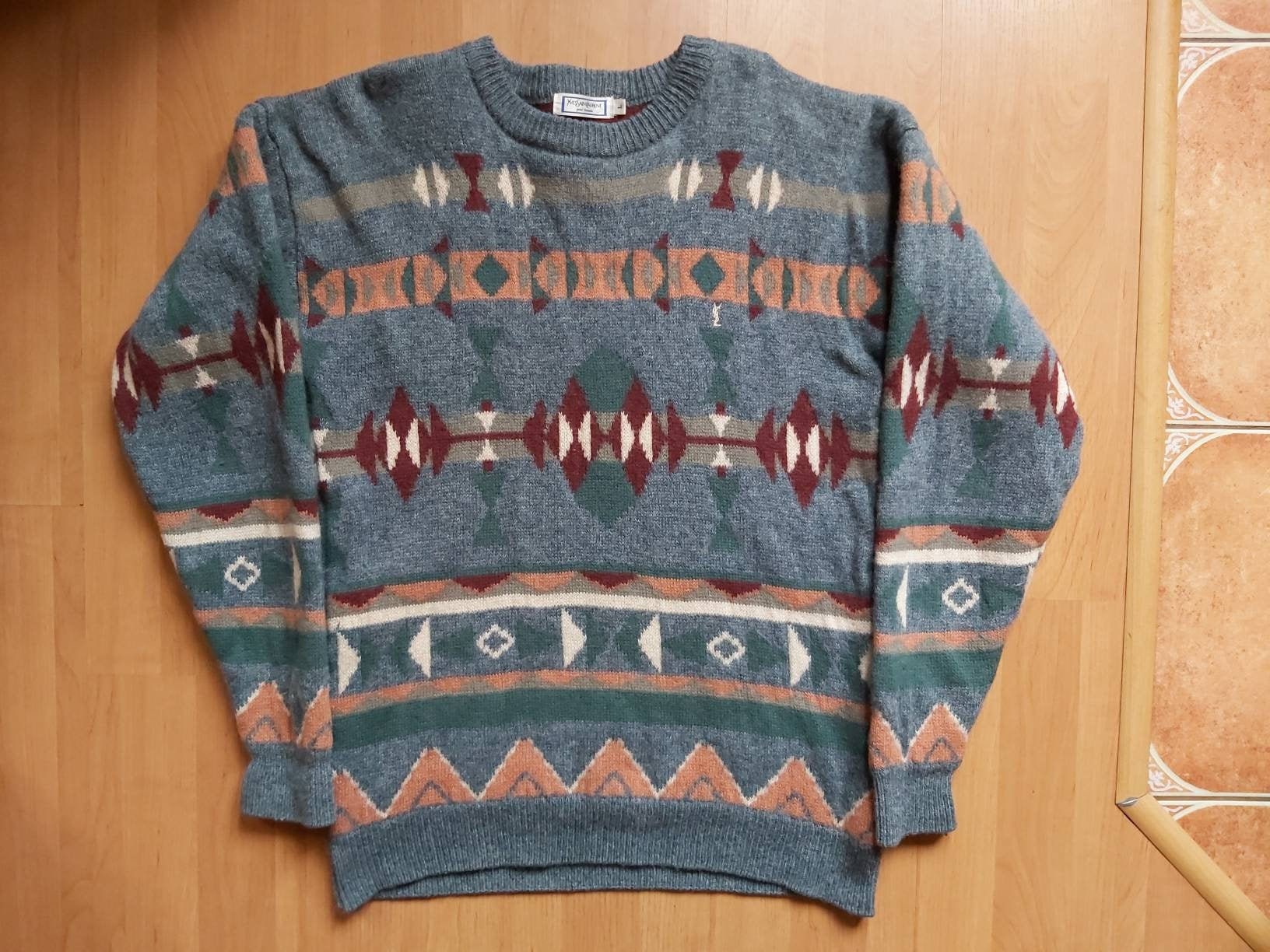 Vintage Yves Saint Laurent YSL Aztec 