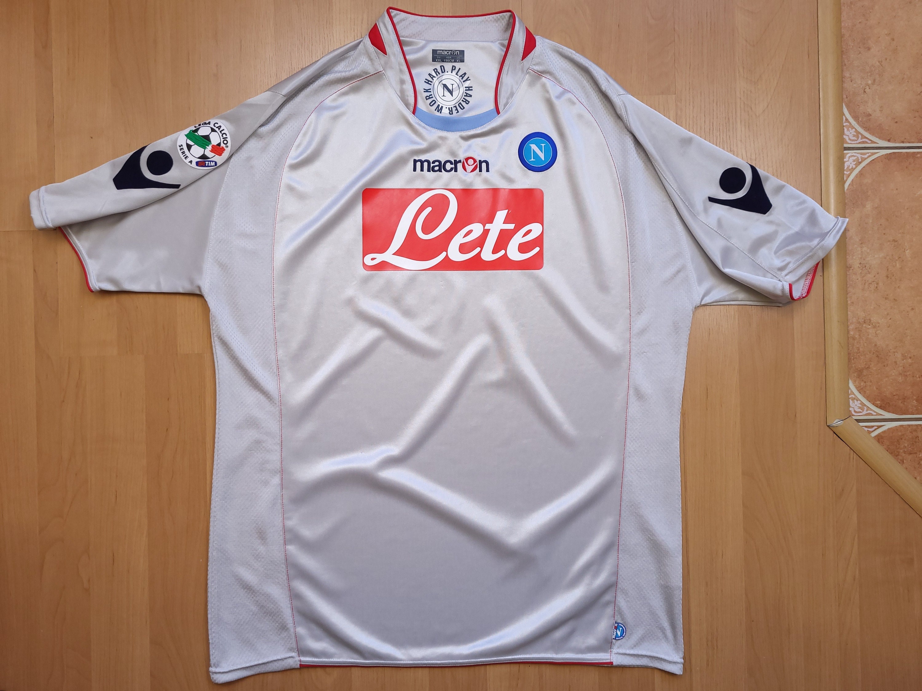 2009-2010 SSC Napoli Macron Away Football Shirt 17 Marek - Etsy