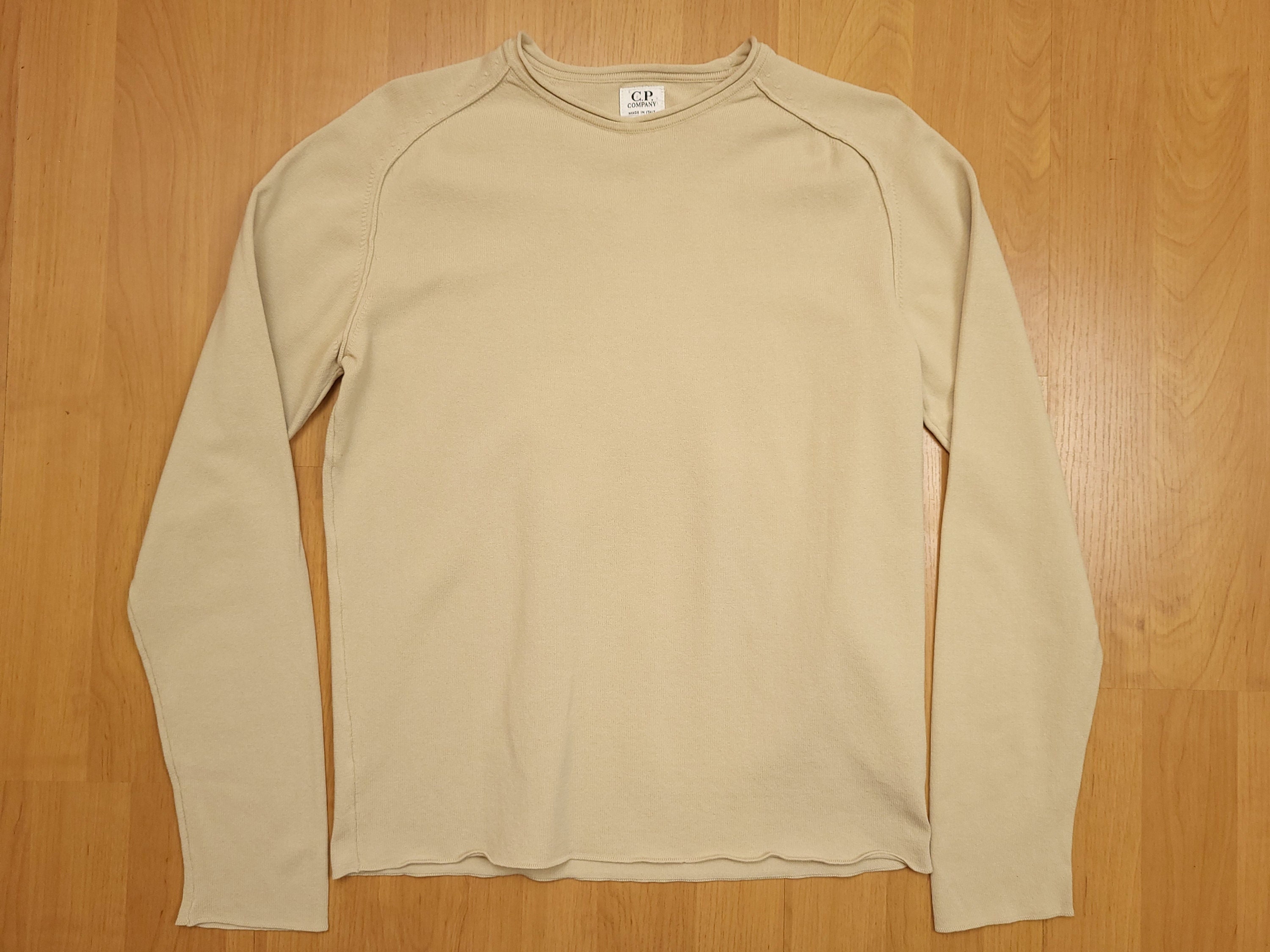 Vintage CP Company SS2003 Knitted Crewneck Longsleeve T-shirt