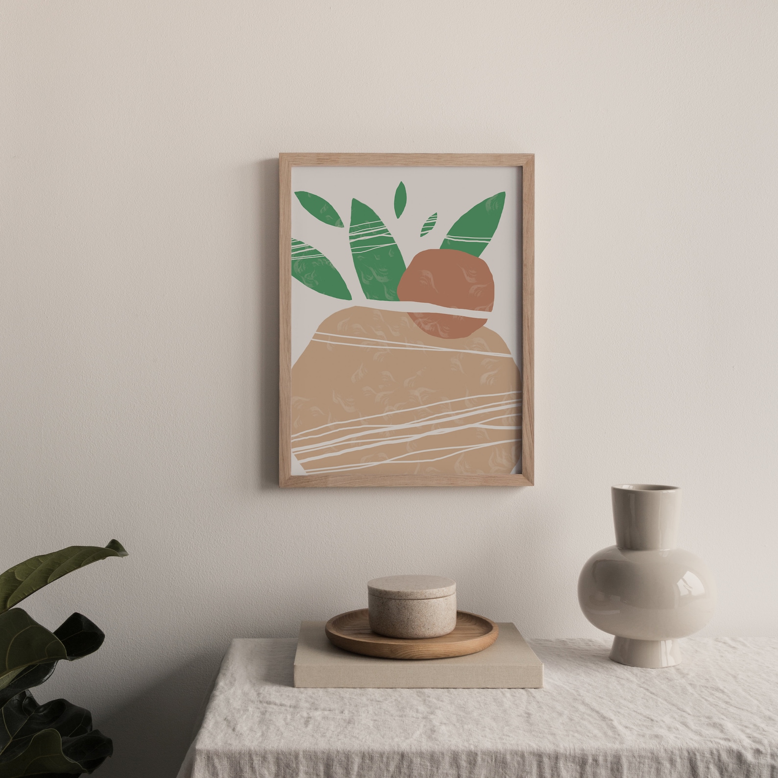 Abstract Plant Art | Instant Digital Download | Abstract Plant ...