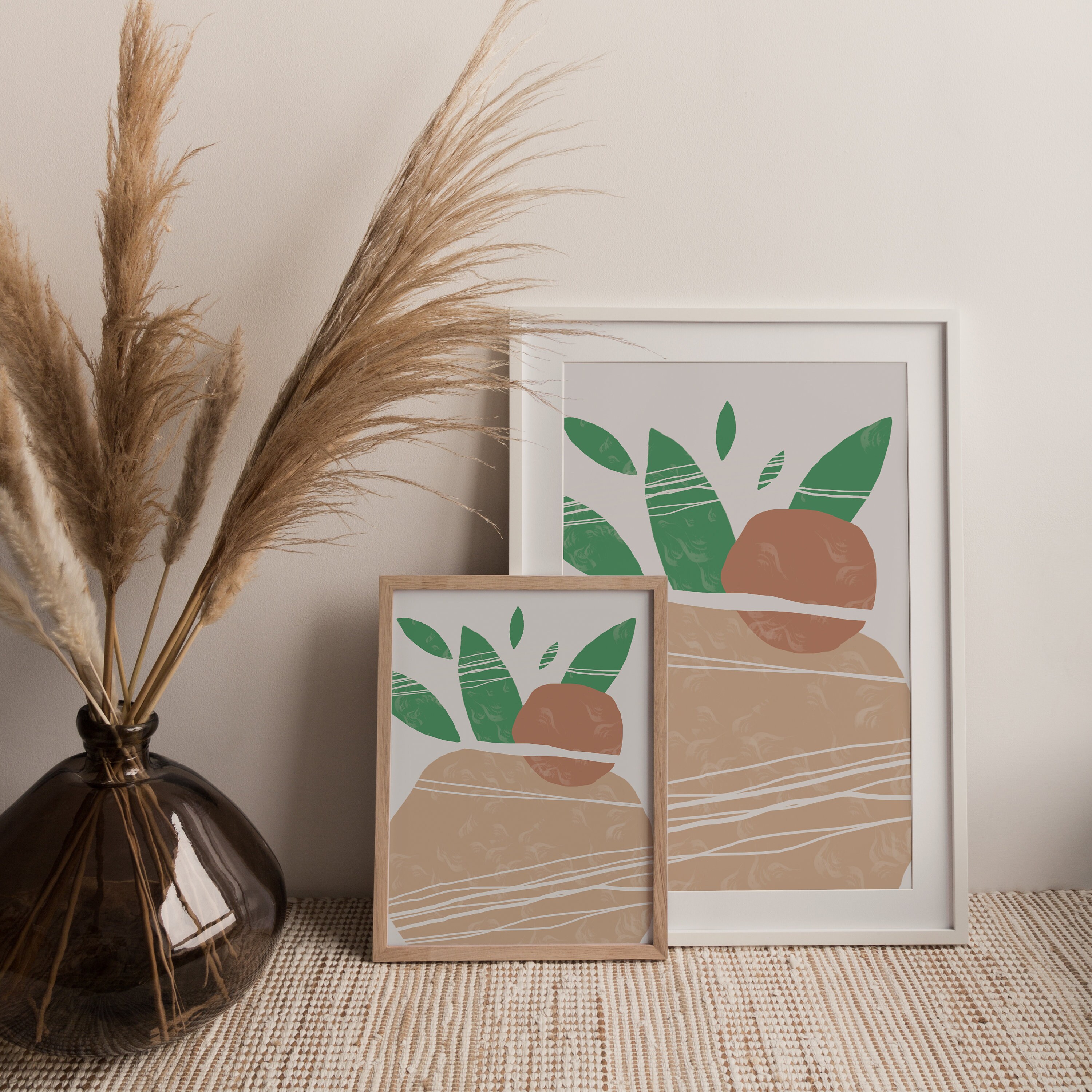 Abstract Plant Art | Instant Digital Download | Abstract Plant ...