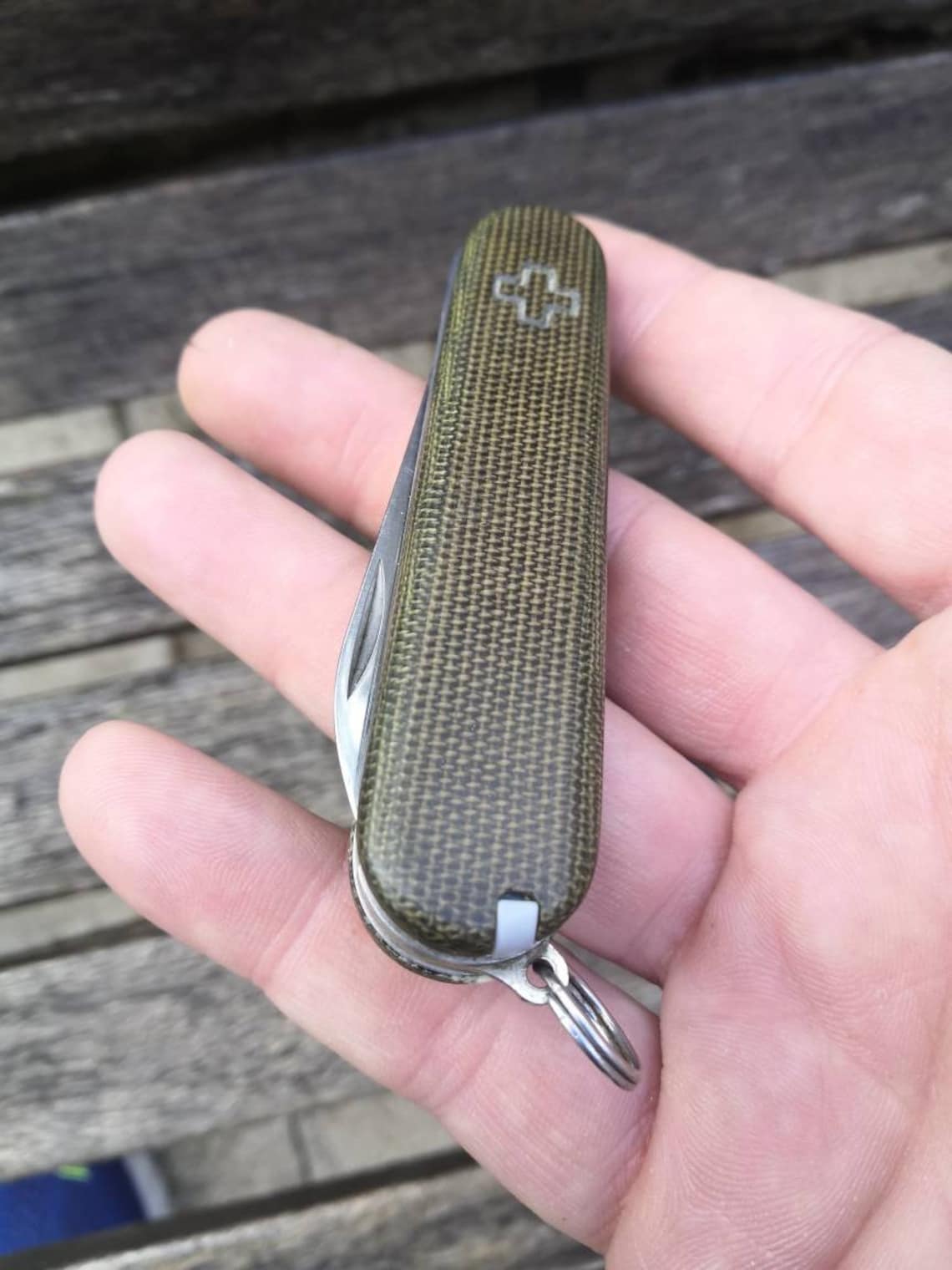 84mm OD Green Micarta Scales for Victorinox 84mm Swiss Army Etsy