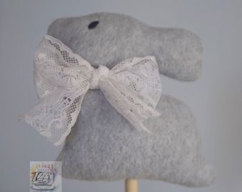 Quick Bunny Stuffie ITH Embroidery Design, 5 different sizes