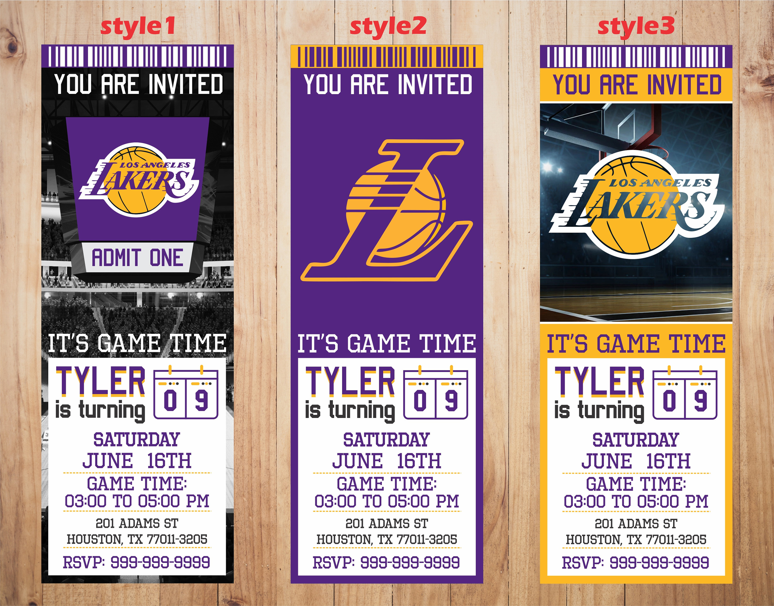 Los Angeles Lakers Game Ticket Gift Voucher Printable, 42 OFF
