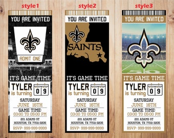Saints Birthday Party - Etsy