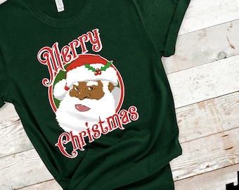 Santa Claus Merry Christmas Unisex t-shirt