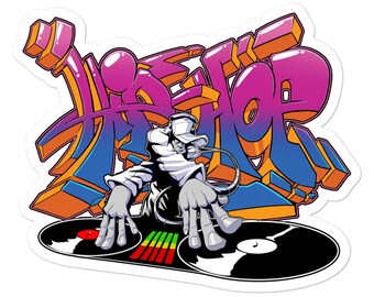 HipHop DJ stickers