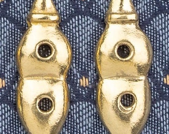 Brass Strap End for 16th Century Rapier Hanger Sword Belts