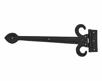 Heavy Duty Strap Hinge for Gates and Doors - 17 inch - Set of 2