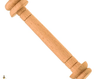 Große Holzspulen - Garnrollen, Bobbins (4er Set)