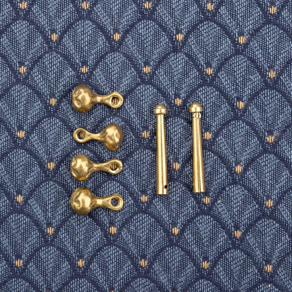 Round tip laces, medieval points (set of 2)