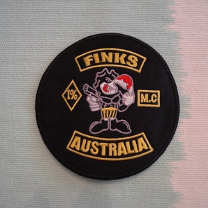 Finks Australia M C Patch 3.5 inch