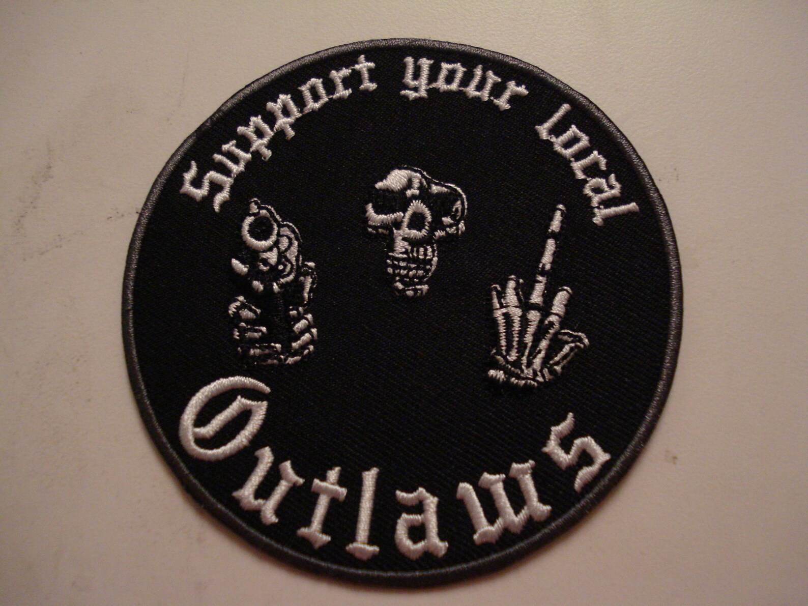 Support 1er Outlaw Patch Etsy