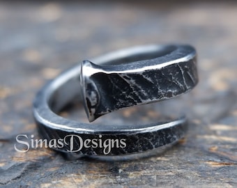 Wrought iron ring jewelry sale