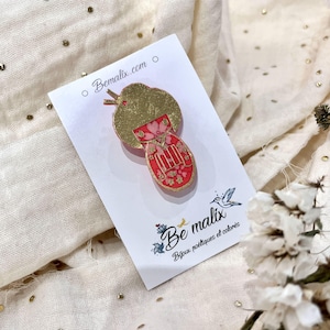 Fabric brooch - Be Malix