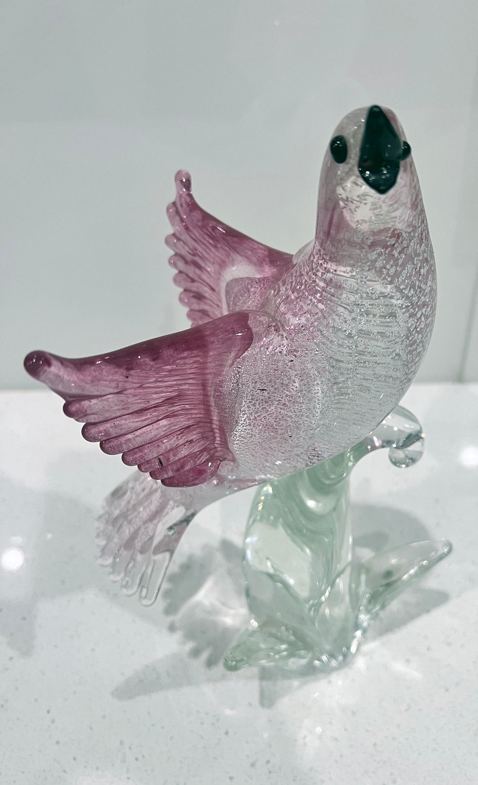 ムラーノ ヴェネチアン 鶏 美術品 工芸 イタリア製 Formia MURANO