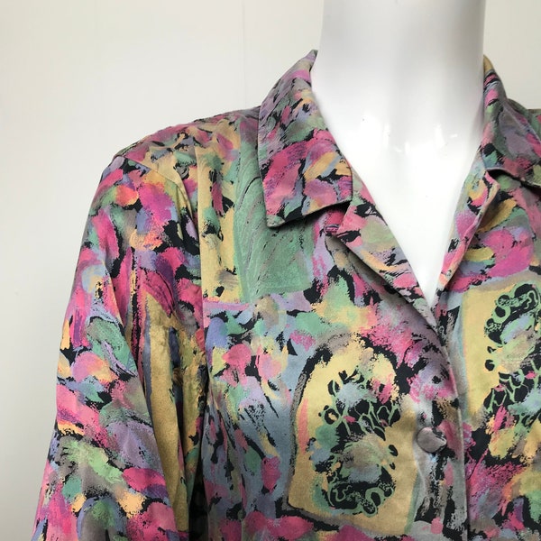 Vintage '80s Silk Blouse