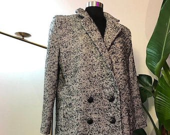 Wool Blend Coat - Etsy