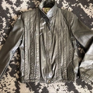 Veste en cuir Stylman International