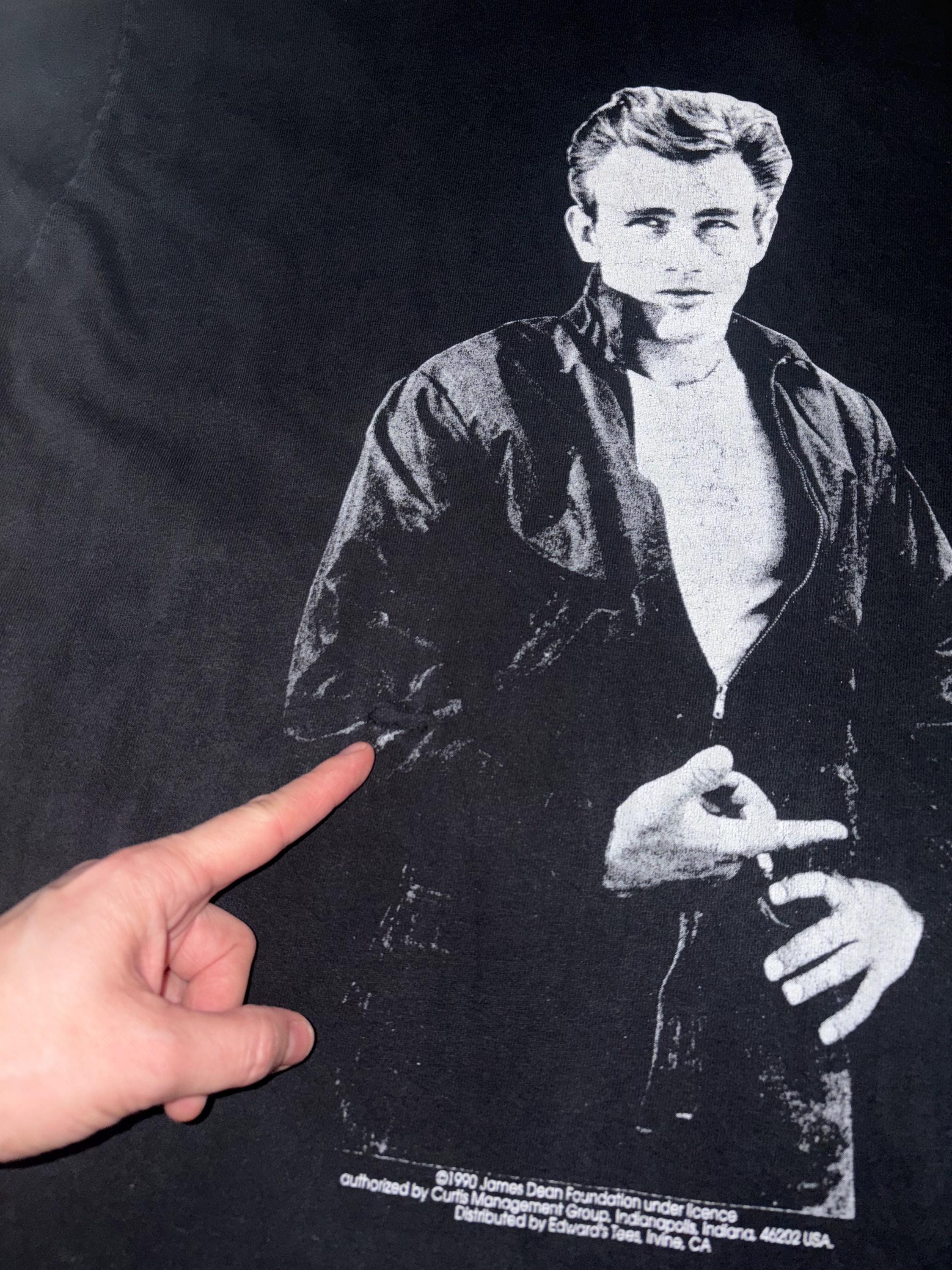 Vintage '90 James Dean Tee - Etsy